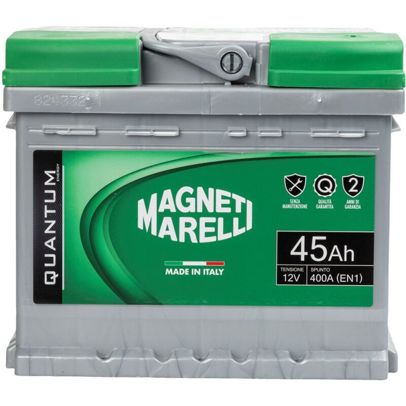 foto del prodotto magneti marelli batteria per auto 45ah 12v 360a en1 per cassetta l1b