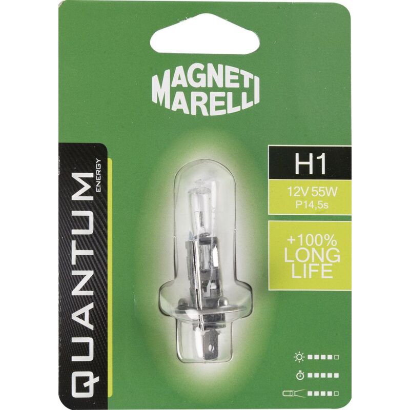 foto del prodotto magneti marelli h1 lampadina singola auto long life 12v 55w attacco p14,5s