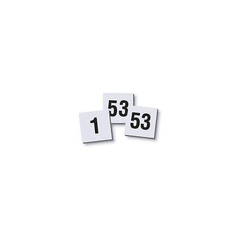 foto del prodotto magnetoplan set di calamite con numero 10 x 10 mm conf da 2