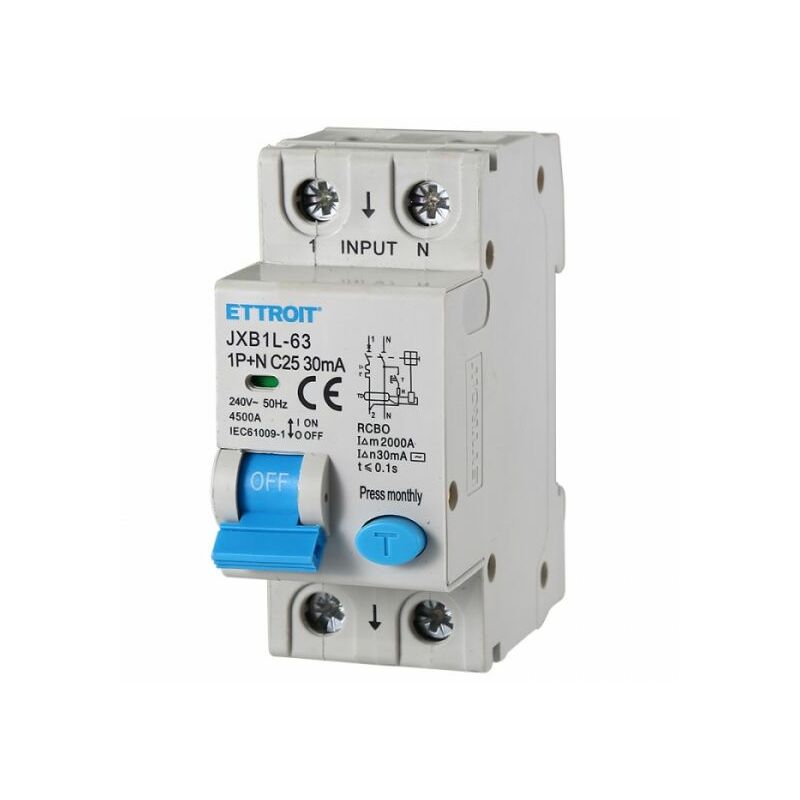 foto del prodotto magnetotermico differenziale 2p 25a 30ma 220v