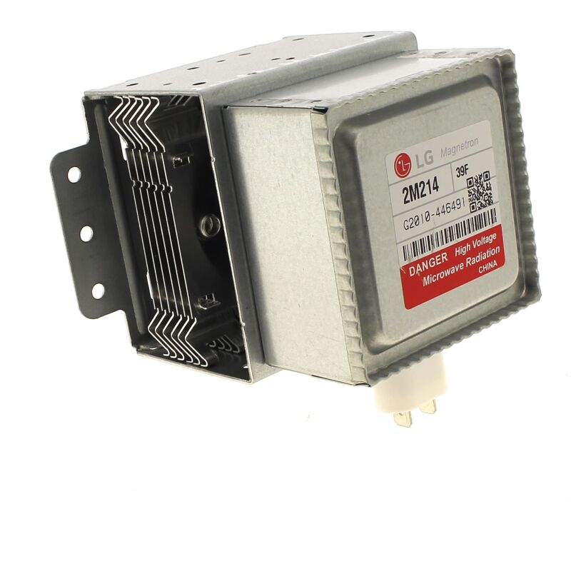 foto del prodotto magnetron 2m214 39f 2b71732g per microonde lg