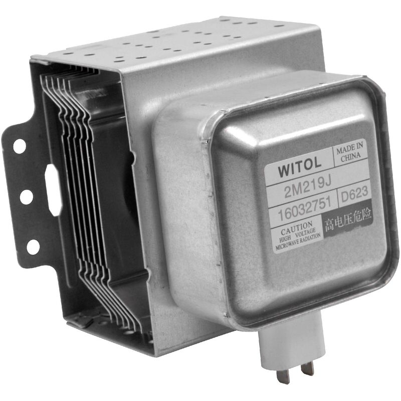 foto del prodotto magnetron compatibile con viva vvm16h2252 01, vvm16h2252 03, vvm16h2252 04, vvm16h3250 05 forno a microonde pezzo di ricambio vhbw