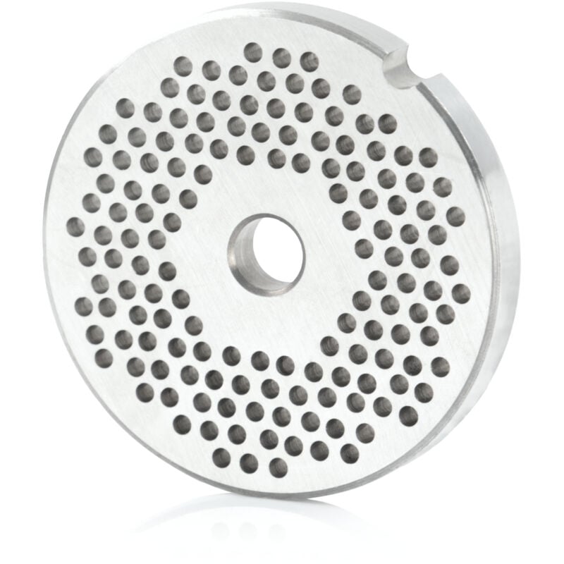 foto del prodotto mahlzeit zelsius disco forato in acciaio inox 3 mm per tritacarne professionale elettrico 7 cm