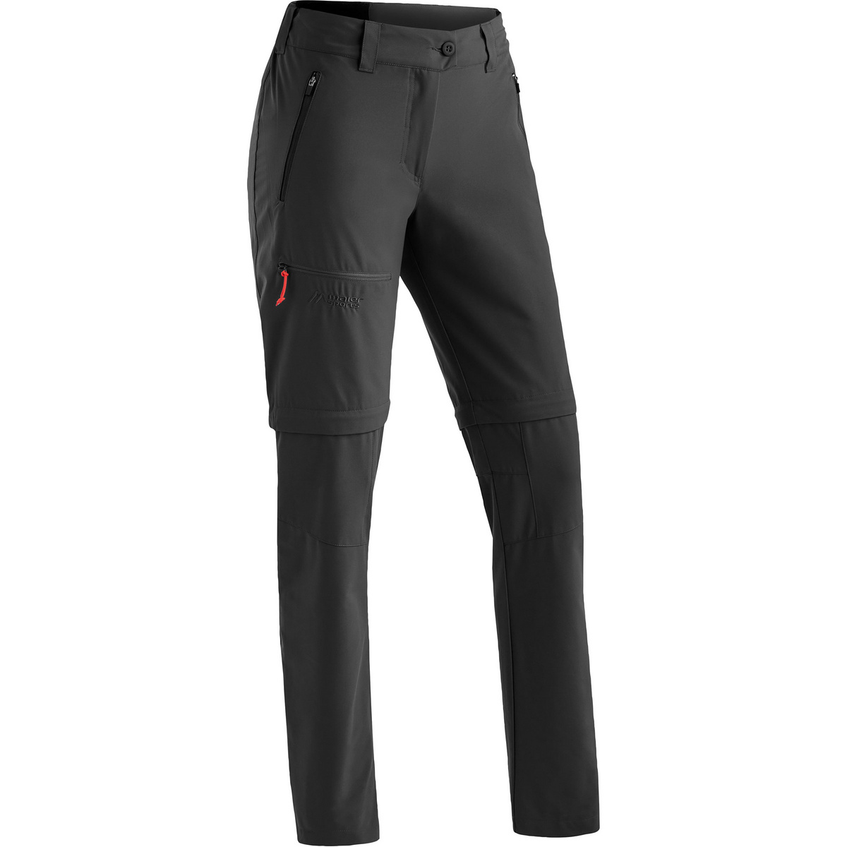 foto del prodotto maier sports donna pantaloni nata zip loop zip off