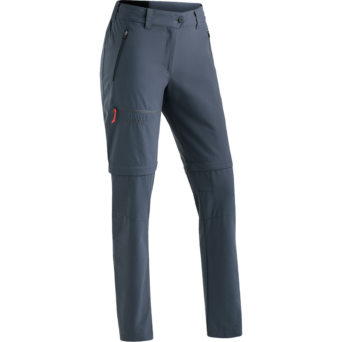 foto del prodotto maier sports donna pantaloni nata zip loop zip off