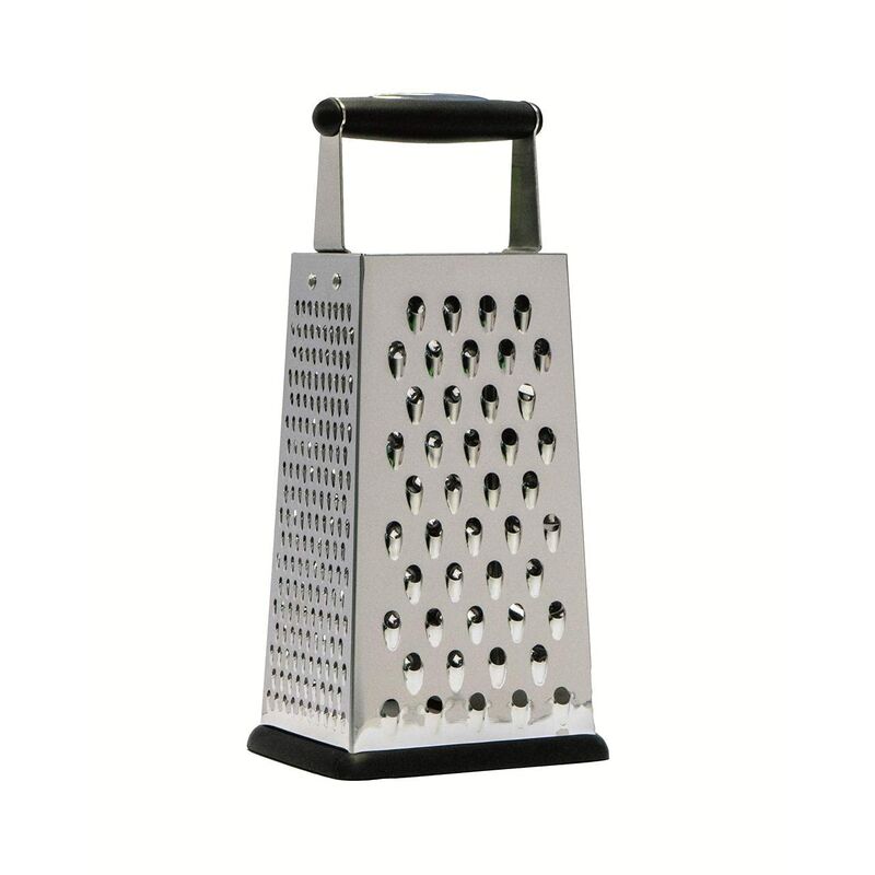foto del prodotto maisange masterclass grattugia per scatole in acciaio inox antiscivolo con manico, 24,5 cm 9,5 , argento