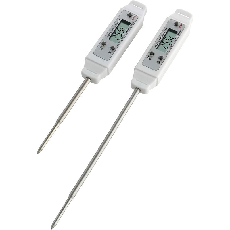 foto del prodotto maisange tfa dostmann termometro digitale a inserimento pocket digitemp, 30.1018, termometro da cucina, termometro per alimenti, conforme alle