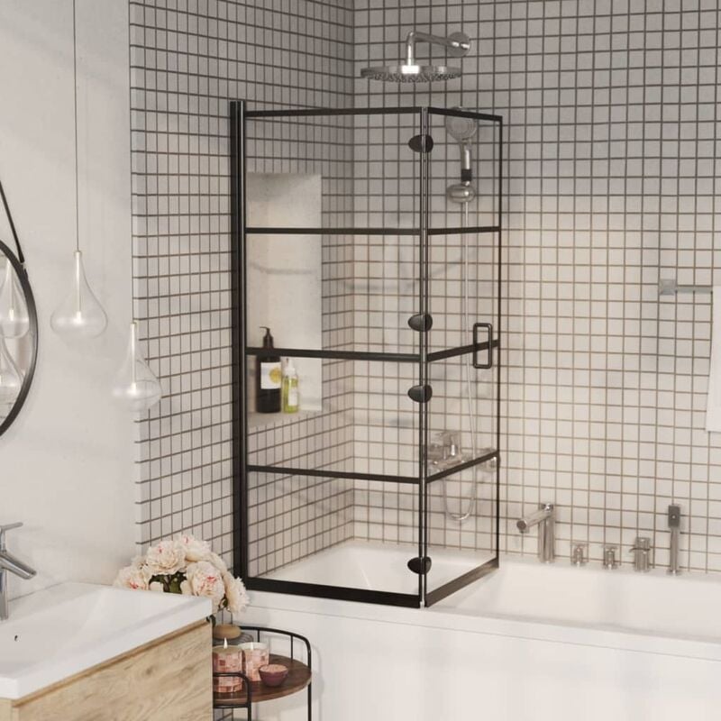 foto del prodotto maison chic furniture limited pannello doccia pieghevole in esg 120x140 cm