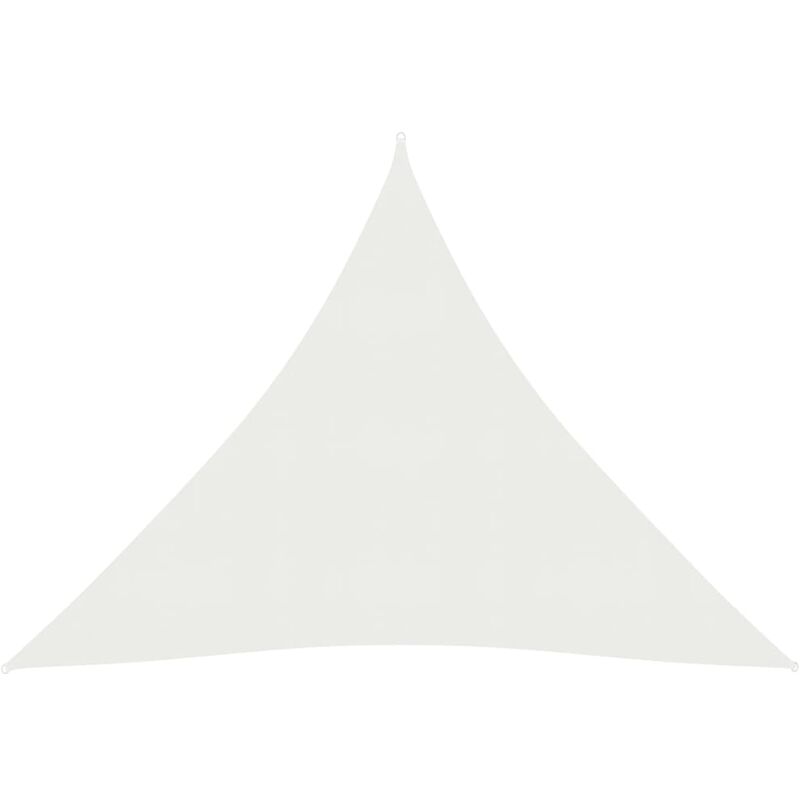 foto del prodotto maison chic parasole a vela, vela da sole ombreggiante per esterna 160 g m bianca 4x4x4 m in hdpe bvh72310 bianco
