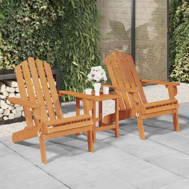 foto del prodotto maison chic set di 2 sedie da giardino,sedie moderna da esterni adirondack in legno massello di acacia it33524 marrone