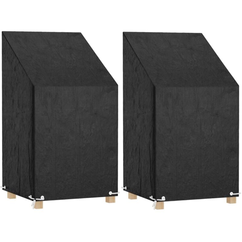 foto del prodotto maison exclusive furniture limited copri sedie giardino 2pz 8 occhielli