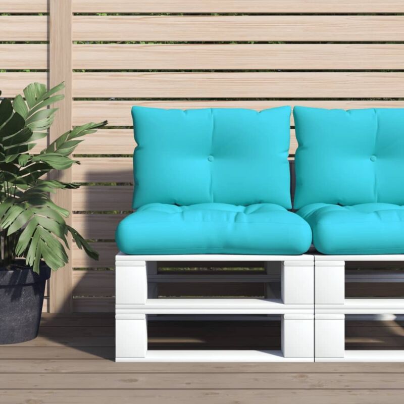 foto del prodotto maison exclusive furniture limited cuscini per pallet 2 pz turchese in tessuto