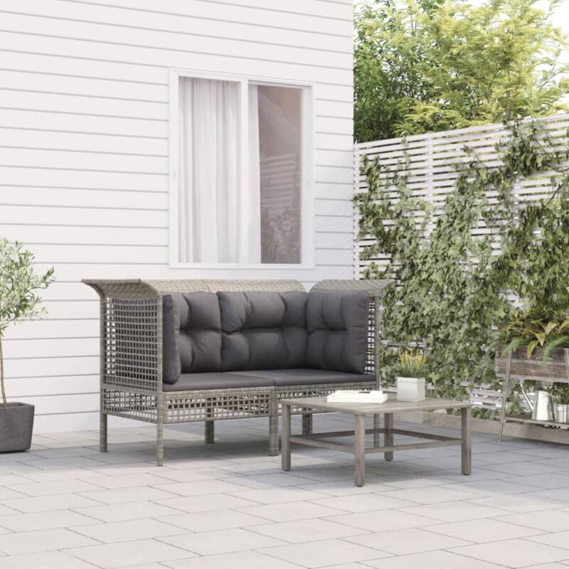 foto del prodotto maison exclusive furniture limited divani angolari da giardino con cuscini 2pz