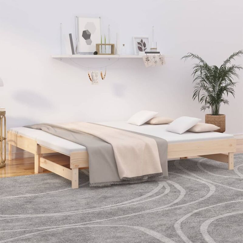 foto del prodotto maison exclusive furniture limited dormeuse estraibile 2x 75x190 cm legno