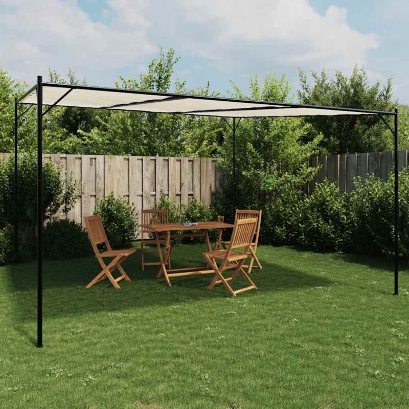 foto del prodotto maison exclusive furniture limited gazebo bianco 4x4 m 180 g m tessuto e