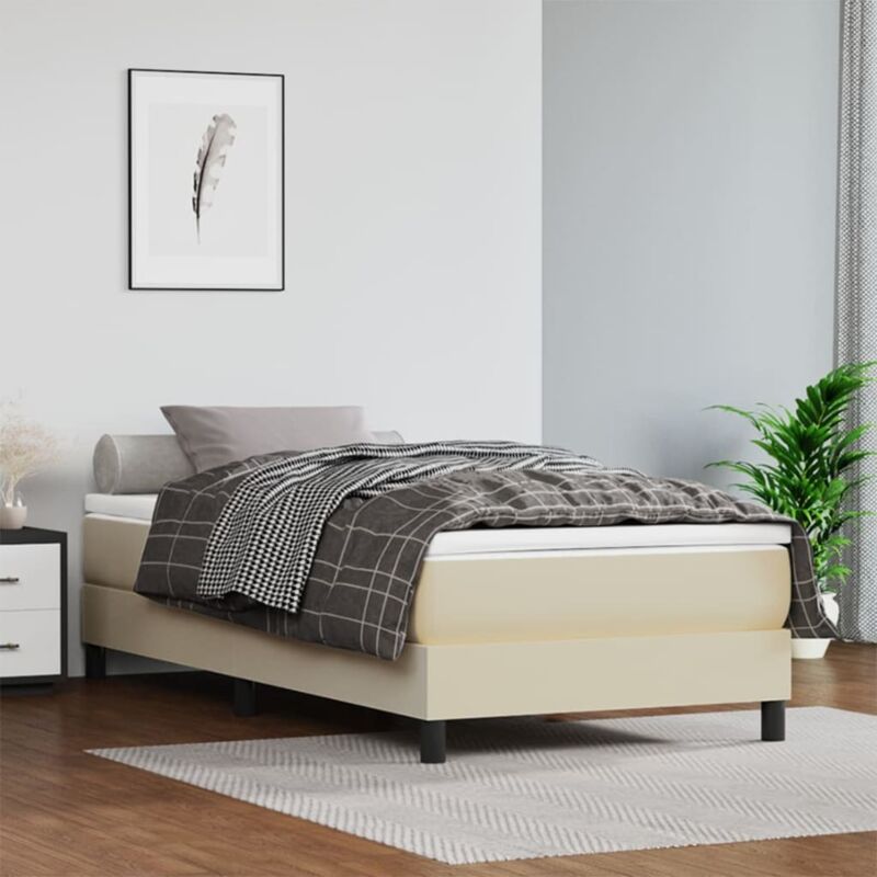 foto del prodotto maison exclusive furniture limited giroletto crema 90x190 cm in similpelle