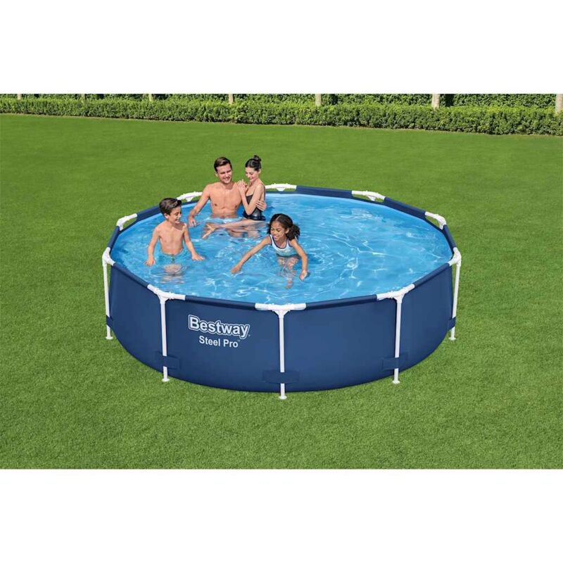 foto del prodotto maison exclusive furniture limited piscina steel pro 305x76 cm