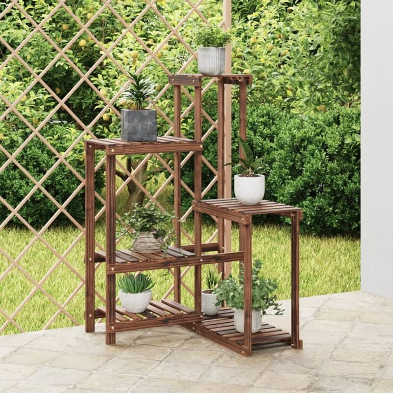 foto del prodotto maison exclusive furniture limited portafiori 62,5x61,5x101,5 cm in legno