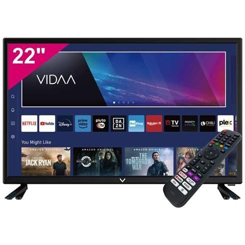 foto del prodotto majestic new tv smart led vidaa 22 pollici full hd sm22 fhd v1 funzione hotel camper 12v