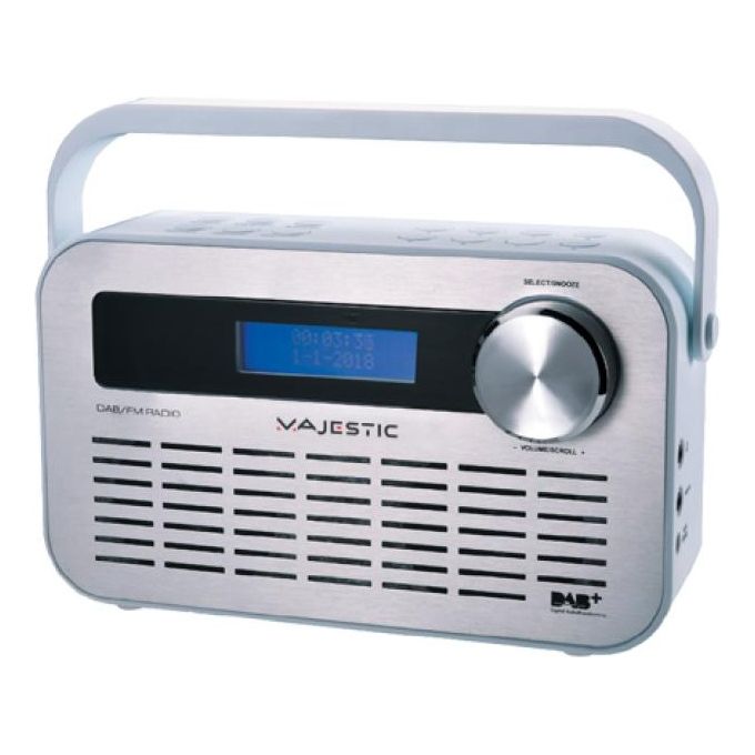 foto del prodotto majestic radiosveglia dab bianco