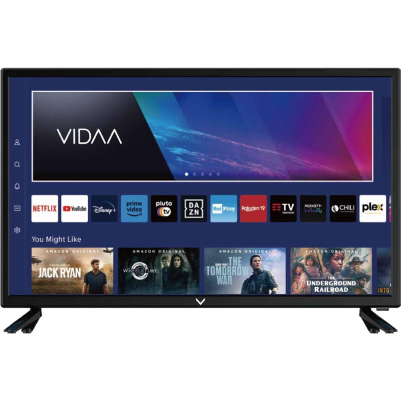 foto del prodotto majestic sm22 fhd v1 smart tv led 22 full hd nero - televisore wi-fi dvb-t2 s2