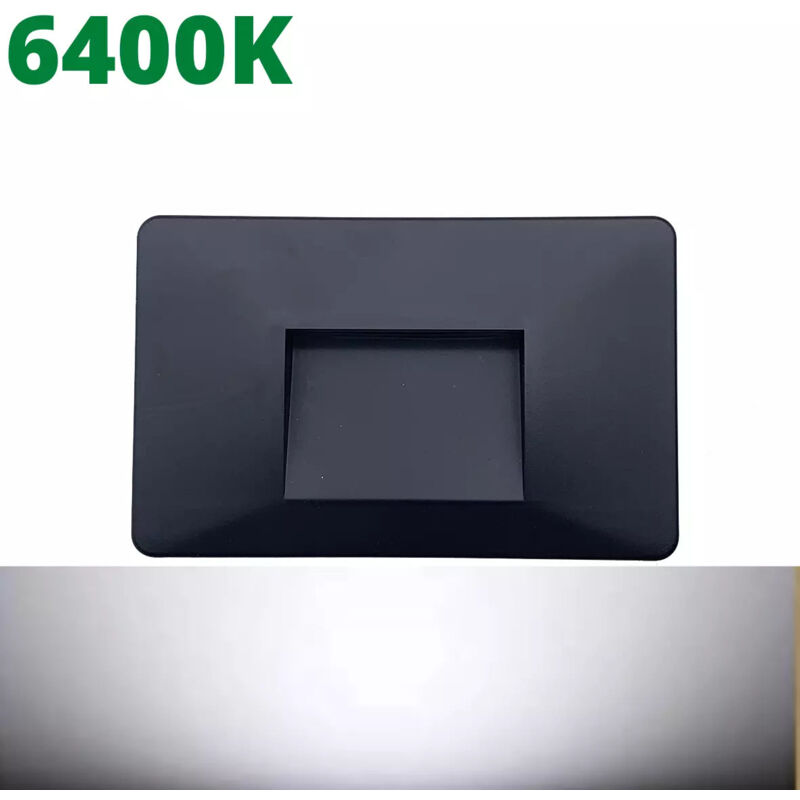 foto del prodotto maka faretto segnapasso led ip65 3w per esterni con incasso in scatola 503, ideale per giardini, scale, e percorsi pedonali. impermeabile,