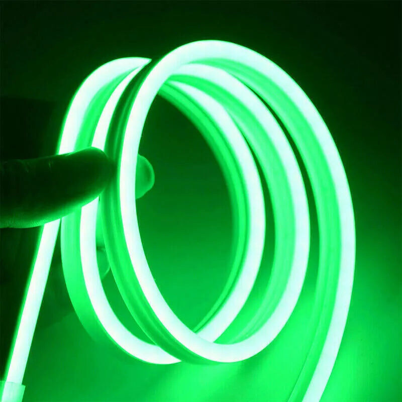 foto del prodotto maka striscia led neon flex 5m, impermeabile ip65, 600 led, flessibile e modellabile, 12v, perfetta per decorazioni interne ed esterne, senza