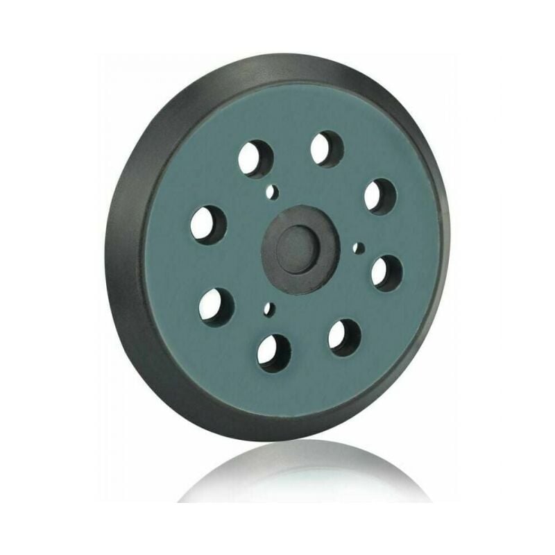 foto del prodotto makita 125mm platorello abrasivo 8 fori dischi abrasivi makita 5 pollici platorello abrasivo per makita bo 5010, 5030, 5031, 5041, dewalt dw420,