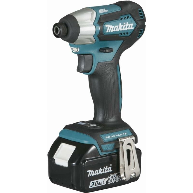 foto del prodotto makita 18 v li ion 3 ah 140 nm 2 batterie, caricabatterie, valigetta dtd155rfj