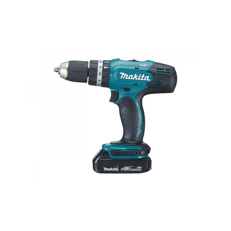 foto del prodotto makita 18v 3,0ah x 2 li ion 2 speed impact driver dhp453sfe