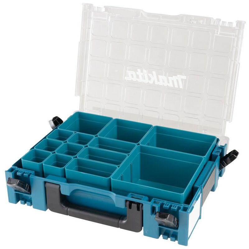foto del prodotto makita 191x80 2 set di organizer makpac