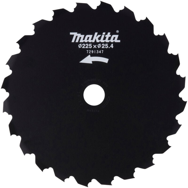 foto del prodotto makita 199872 9 lama decespugliatori 255mm 25,4mm 1,8mm ur012g ur013g 24t