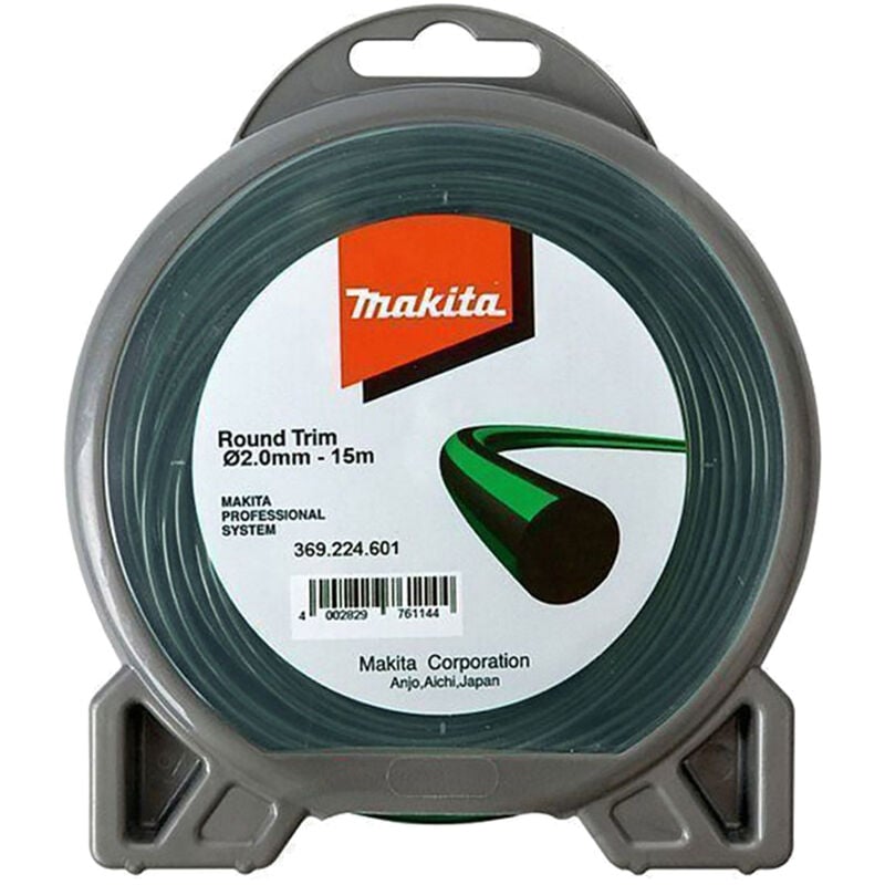 foto del prodotto makita 369224061 filo spirale decespugliatore tagliabordi 2,0mmx3,5m