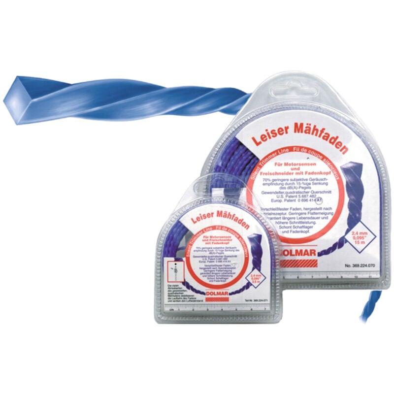 foto del prodotto makita 369224062 filo spirale decespugliatore tagliabordi 2,0mmx120m