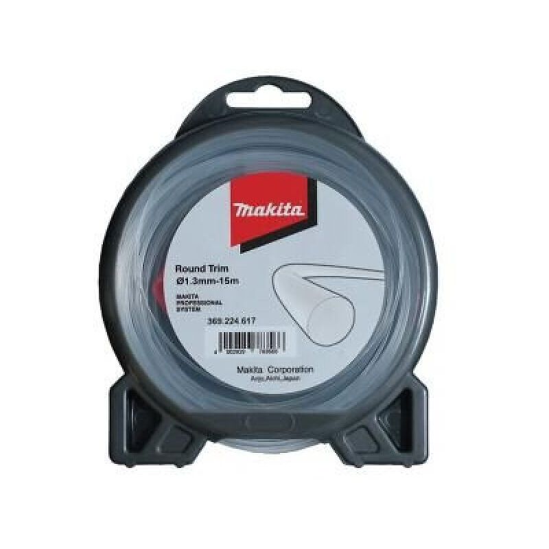 foto del prodotto makita 369224807 filo bianco tondo decespugliatore tagliabordi 1,3mm15m