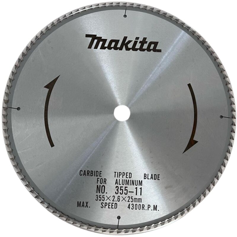 foto del prodotto makita 792230 4 lama sega circolare t.c.t. 355mm alluminio