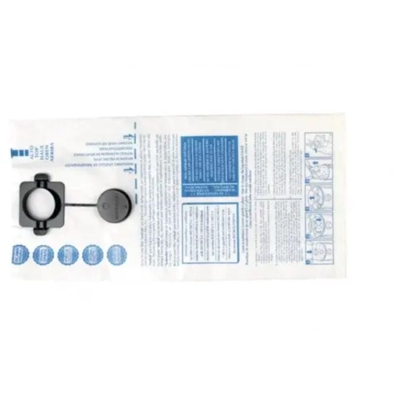 foto del prodotto makita 83132b8i sacchetto raccogli polvere in carta per aspiratore 5 pz.