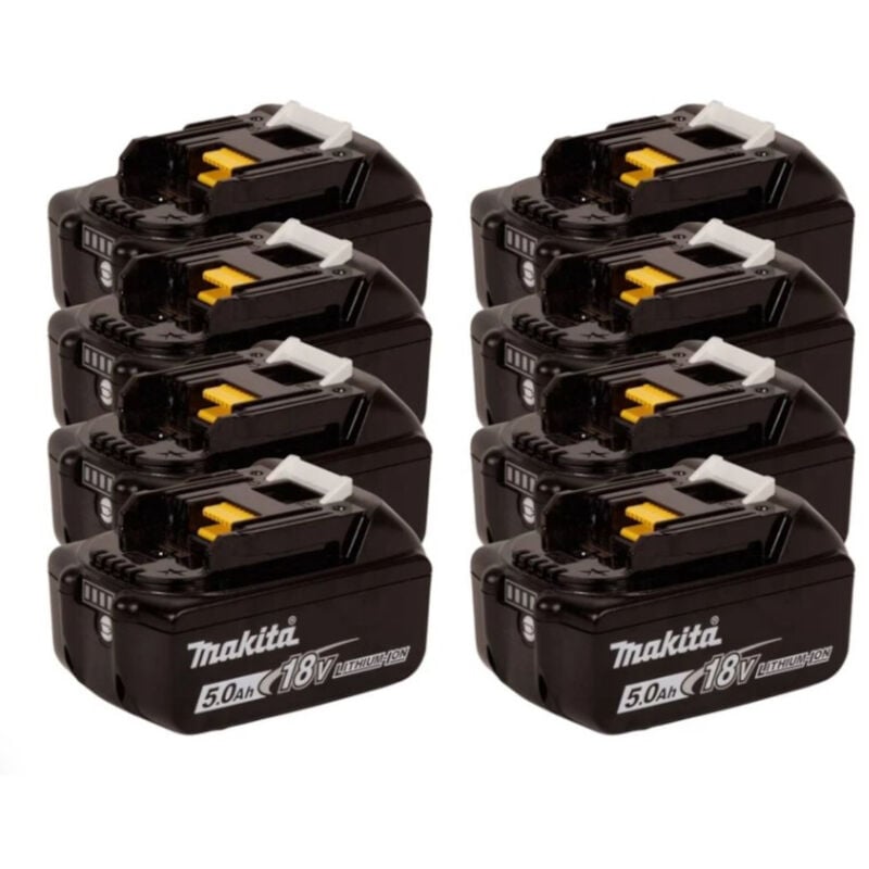 foto del prodotto makita 8bl1850b batterie 18v 5ah lxt litio con indicatore led ndash kit 8 pezzi