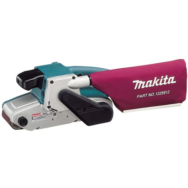 foto del prodotto makita 9920 lijadora de banda 76x610 mm 1010w 210 440 m min 4.5 kg