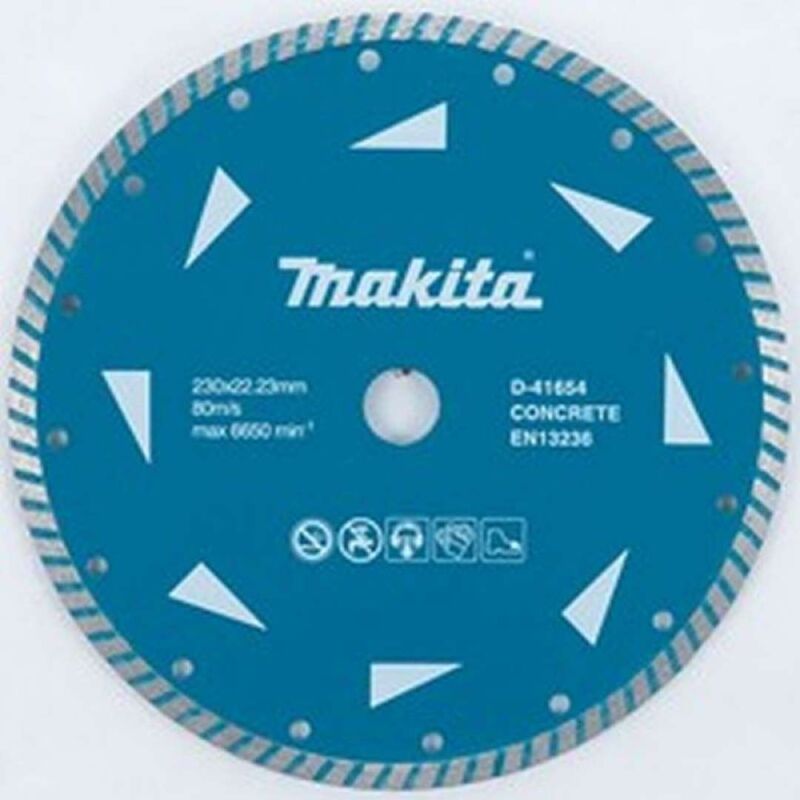 foto del prodotto makita accessori disco da taglio diamantato per calcestruzzo 230x22,2 mm d 41654