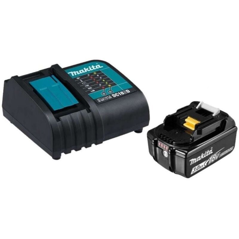 foto del prodotto makita accessori set caricabatterie 2,6a e 1x batteria 18 v lxt 3,0 ah 199994 5