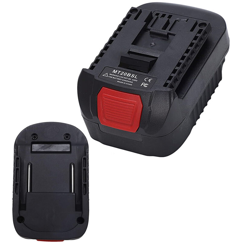 foto del prodotto makita adattatore convertitore batteria da 18 v a bosch 18 v mt20bsl 
