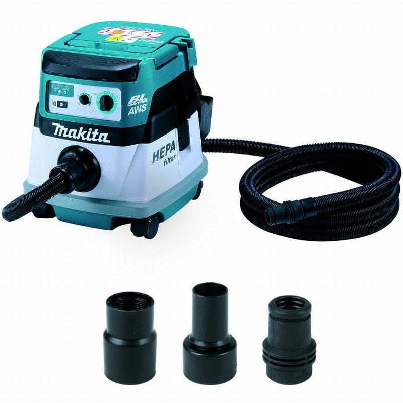 foto del prodotto makita aspirapolvere 36v 2 x 18v li ion bluetooth senza batteria dvc867lzx4