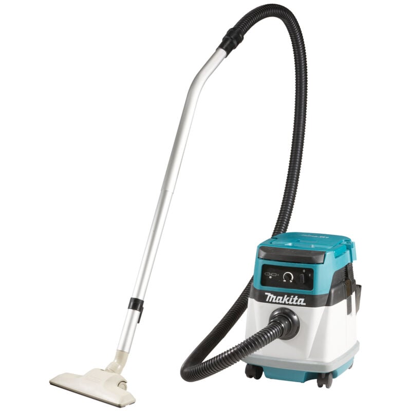 foto del prodotto makita aspiratore a batteria dvc150lz per 2 x 18 v o funzionamento a rete senza batteria e caricabatterie