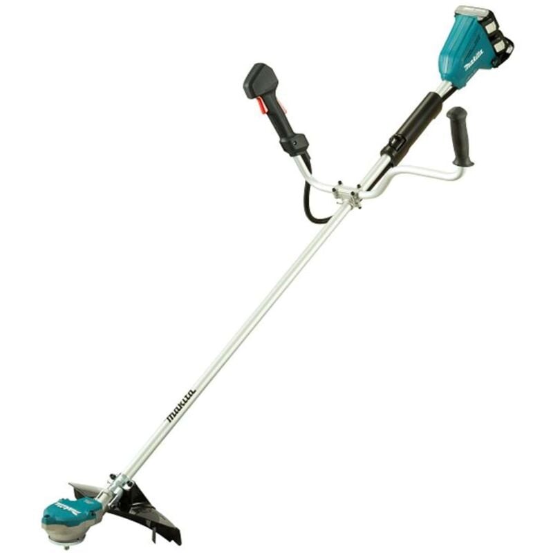 foto del prodotto makita attrezzature da giardino decespugliatore a batteria 18v, portata 35 cm, 2x batteria 5,0 ah, caricabatterie dur368apt2