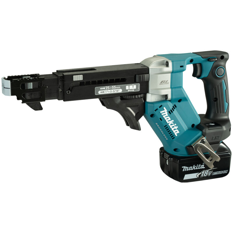 foto del prodotto makita avvitatore a batteria dfr551rtj 18v, 0 6.000 min 2x 5, 0ah caricabatteria
