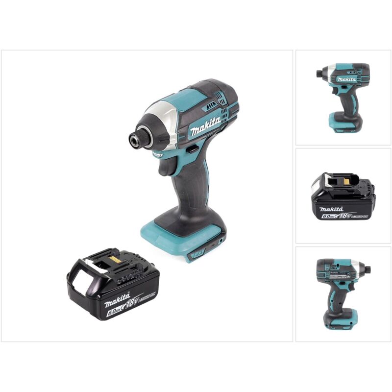 foto del prodotto makita avvitatore a impulsi dtd 152 g1 18 v 165 nm 1x batteria 6,0 ah senza caricabatterie