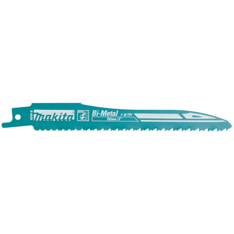 foto del prodotto makita b 05038 lama sega diritta 152x0,9mm 7 18tpi bim metallo 5pz