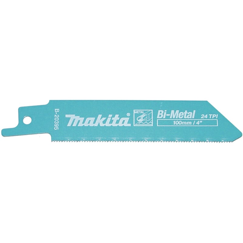 foto del prodotto makita b 20395 lama sega diritta 100x0,9mm 24tpi bim metallo 5pz