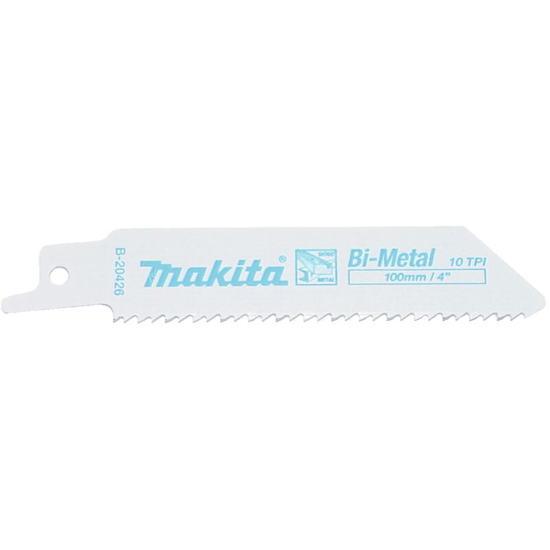 foto del prodotto makita b 20426 lama sega diritta 100x0,9mm 10tpi bim legno metallo 5pz